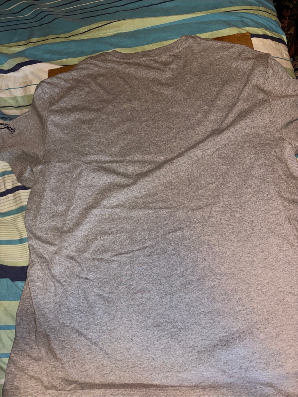 Polo by Ralph Lauren Grey Polo Bear Short Sleeve Tee - Picture 2 of 2